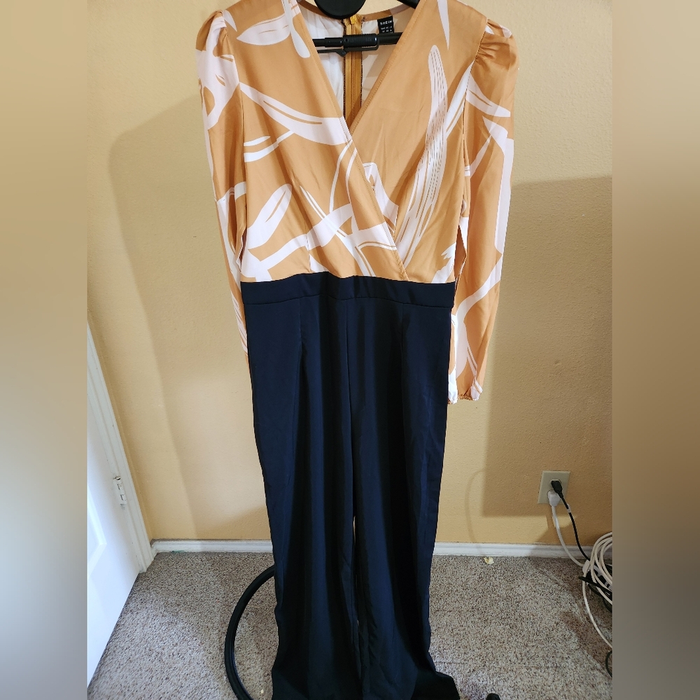 Long sleeve shein jumpsuit